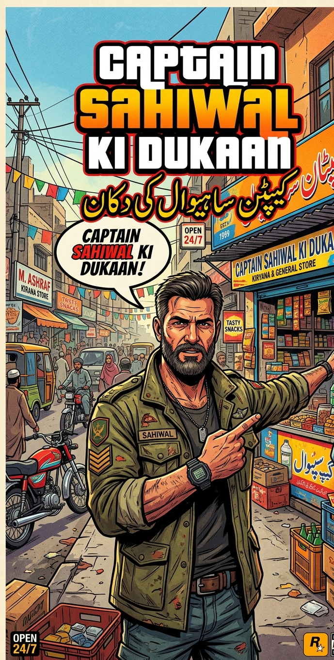Captain Sahiwal ki Dukaan