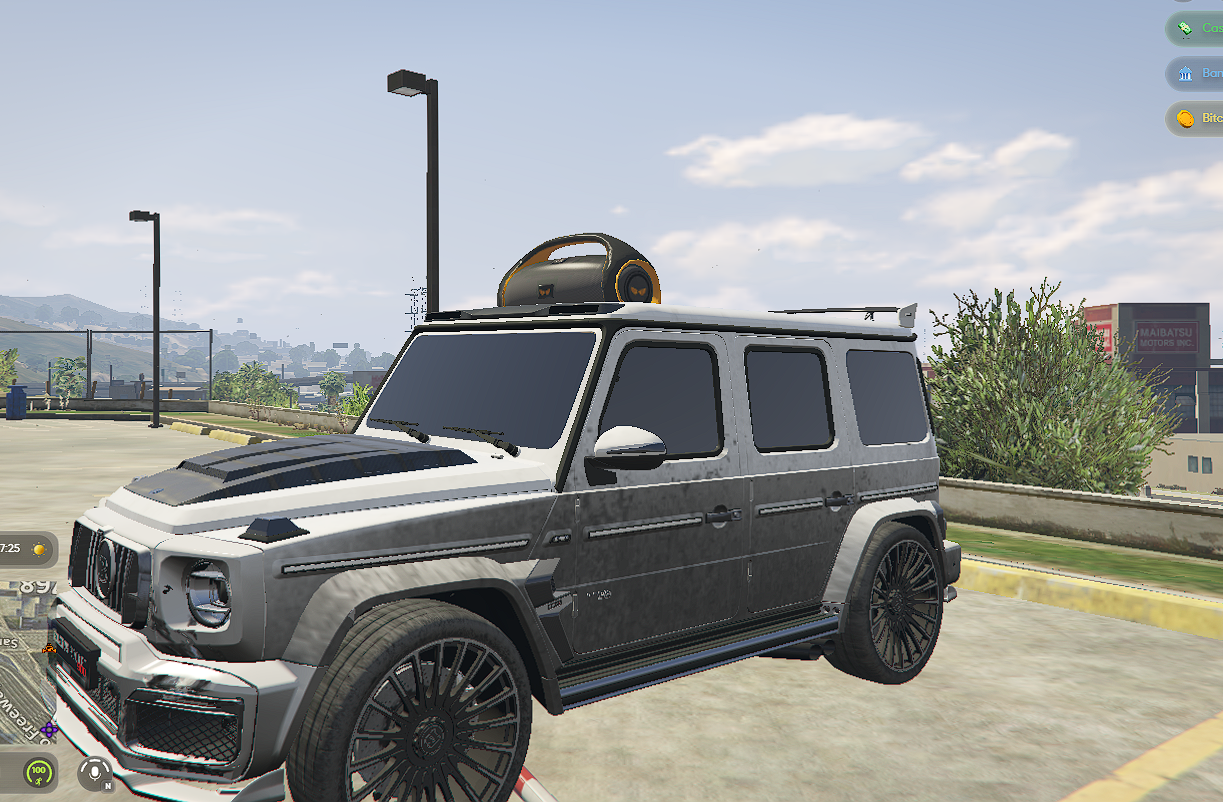 Medium Speaker (Hand carry + Attachable on car)